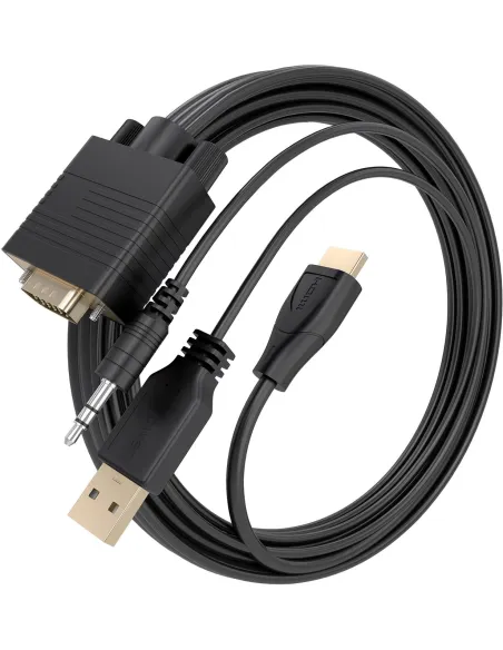 AISENS A115-1008: conversor VGA a HDMI con audio de 1.5M