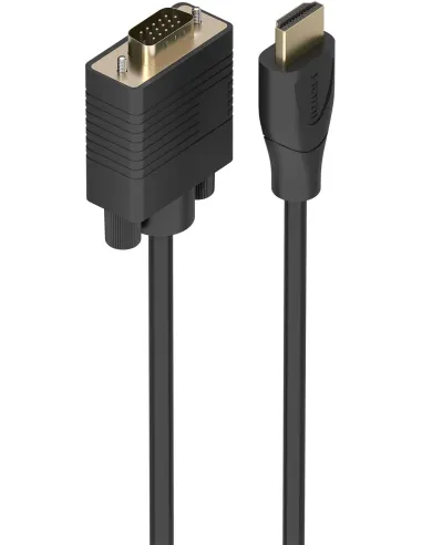 Aisens A122-1010 Cable Conversor HDMI a SVGA 1M Negro