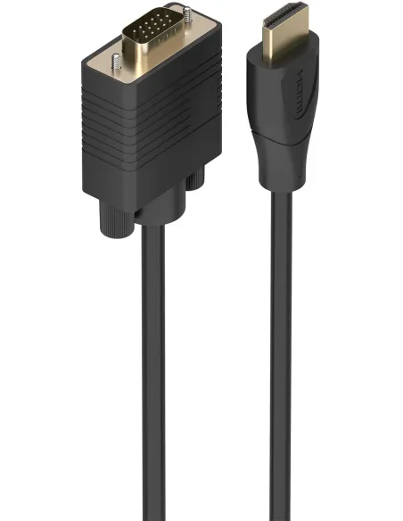 Aisens A122-1011 Cable conversor HDMI a SVGA (VGA) 1.5 m Negro