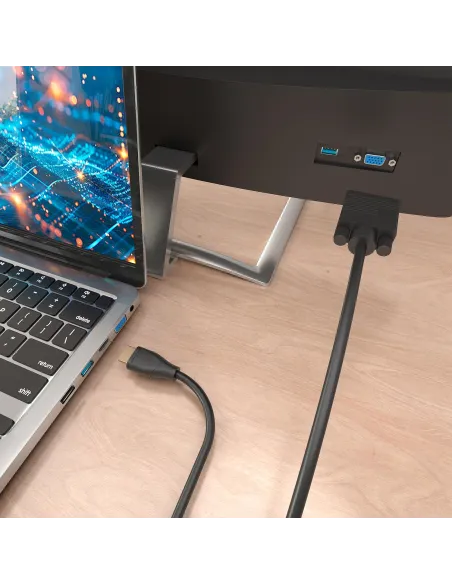 Aisens A122-1011: cable HDMI a VGA 1,5 m plug and play