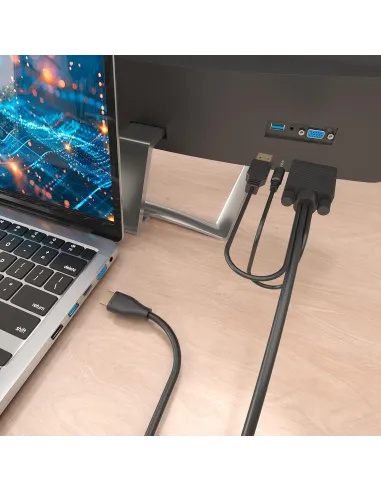 AISENS A122-1014: HDMI a VGA con audio, 1,5 m