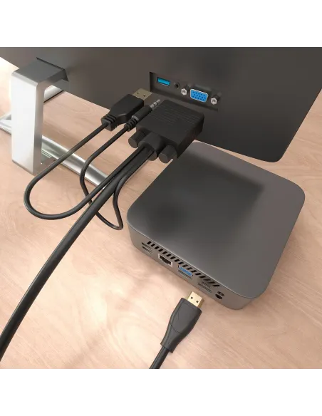 AISENS A122-1014: HDMI a VGA con audio, 1,5 m