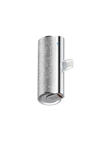 VEGER W0573 Estación de Energía con USB-C Power Bank 5000 mAh (plata)