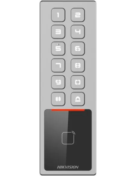 Hikvision DS-K1T805MBWX Terminal de Control de Acceso IP65 y IK08