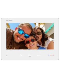 Hikvision DS-KH7300EY-TE2/White Estación Interior HD de 2 hilos-NTEINT0067
