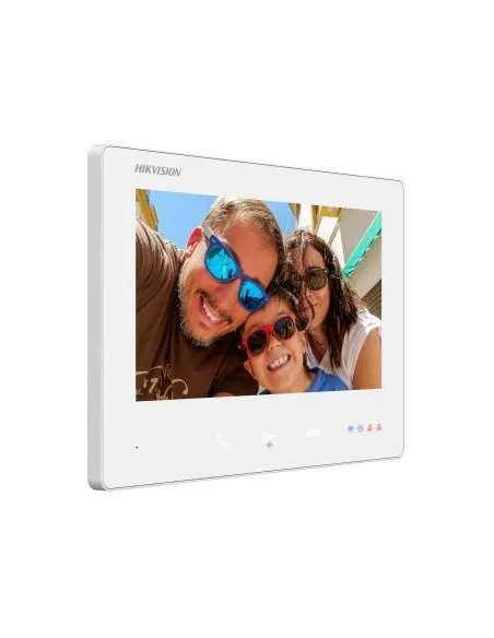 Monitor interior 2 hilos HDHikvision DS-KH7300EY-WTE2/Blanco