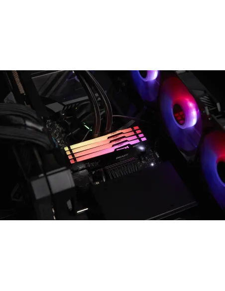 Kingston Fury Beast RGB KF560C36BBEAK2-64 DDR5 6000MHz 64GB (2x32GB) CL36 AMD EXPO Negra