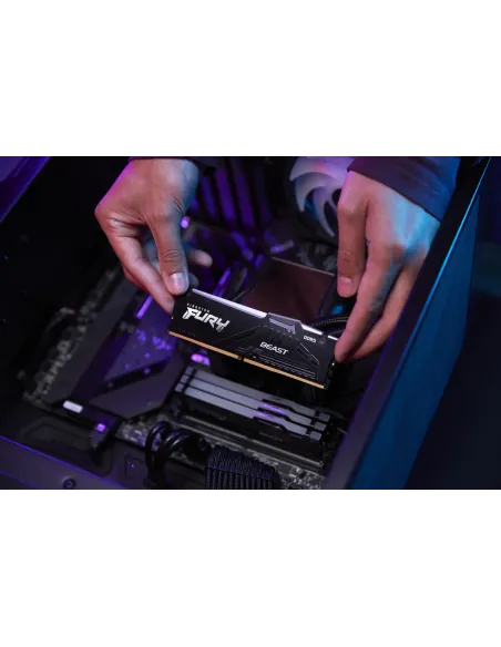 Kingston Fury Beast RGB KF560C36BBEAK2-64 DDR5 6000MHz 64GB (2x32GB) CL36 AMD EXPO Negra