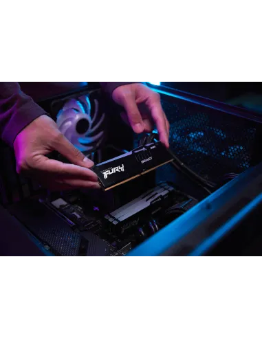 Kingston Fury Beast RGB KF560C36BBEAK2-64 DDR5 6000MHz 64GB (2x32GB) CL36 AMD EXPO Negra