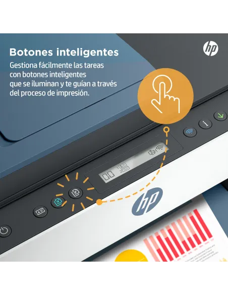 Impresora HP Smart Tank 7306 depósito, dúplex y ADF 35 hojas