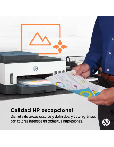 Impresora HP Smart Tank 7306 depósito, dúplex y ADF 35 hojas