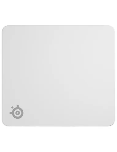 SteelSeries QcK Large White con Superficie Microfibra Base Antideslizante 320x270 mm