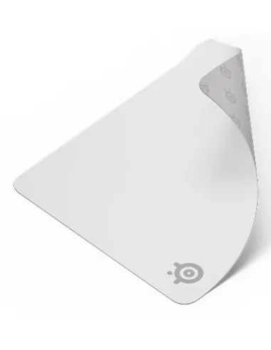 SteelSeries QcK Large Blanca con Superficie Microfibra Base Antideslizante 490x420