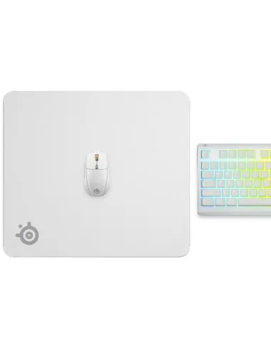 SteelSeries QcK Large Blanca: alfombrilla grande de control