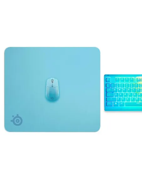 SteelSeries QcK Large Aqua: alfombrilla grande fina