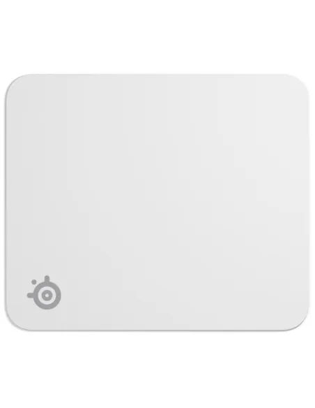 SteelSeries QcK M Blanca Superficie Microfibra Base Antideslizante 320x270 mm
