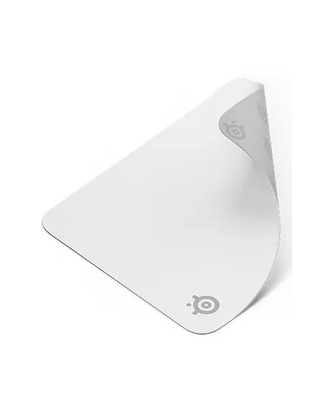 Alfombrilla Gaming SteelSeries QcK M Blanca: superficie fina