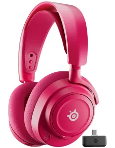 SteelSeries Arctis Nova 7P Wireless Gen 2 Magenta USB/Bluetooth Gaming con Cancelación de Ruido-1409307