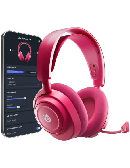 Auriculares SteelSeries Arctis Nova 7P Gen 2 Magenta