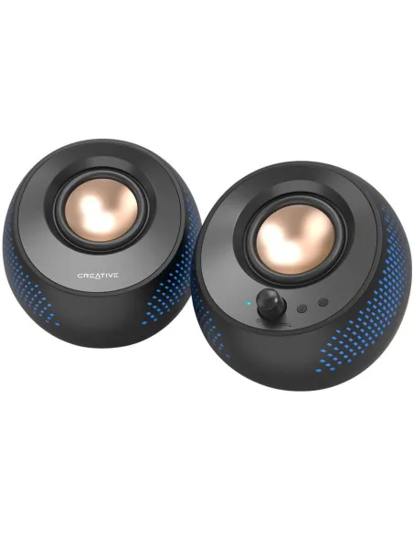 Creative Pebble X Full Range Bluetooth 15 W con Retroiluminación RGB