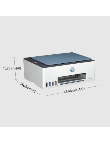 Impresora multifunción HP Smart Tank 5106 Blanca con Wi-Fi