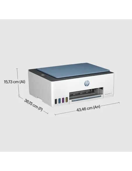 Impresora multifunción HP Smart Tank 5106 Blanca con Wi-Fi