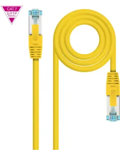 Nanocable 10.20.1700-Y Cable de Red RJ45 Cat.7 SFTP LSZH 50cm Amarillo-CABL54502