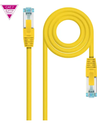 Nanocable 10.20.1700-Y Cable de Red RJ45 Cat.7 SFTP LSZH 50cm Amarillo