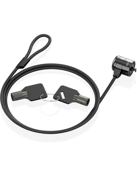AISENS ASLK-D40K04-BK Cable Antirrobo Kensington 1,5 m