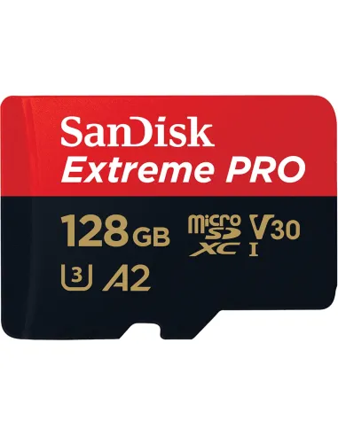 SanDisk Extreme PRO 128GB microSDXC UHS-I 200 Mb/s V30 UHS-I U3