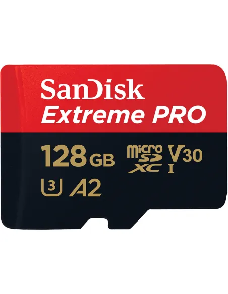 SanDisk Extreme PRO 128GB microSDXC UHS-I 200 Mb/s V30 UHS-I U3