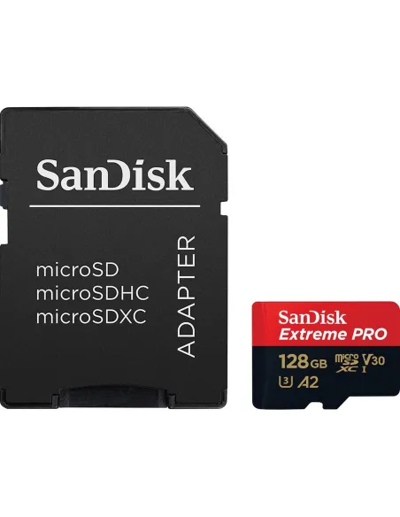 Tarjeta de Memoria SanDisk Extreme PRO 128GB UHS-I V30 A2