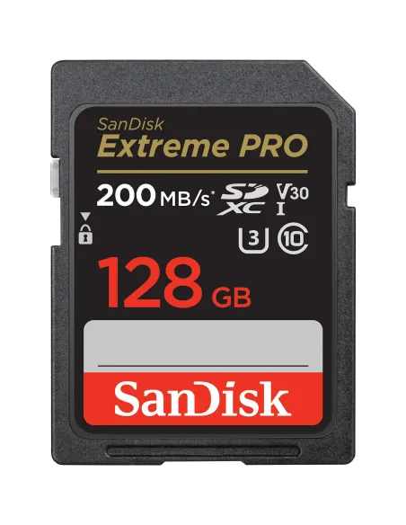 SanDisk Extreme PRO SD 128GB microSDXC UHS-I 200 Mb-s V30 UHS-I U3