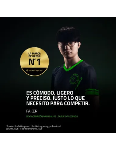 Razer Viper V4 Pro negro: 49 g y 8000 Hz inalámbrico