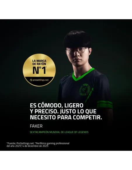 Razer Viper V4 Pro negro: 49 g y 8000 Hz inalámbrico