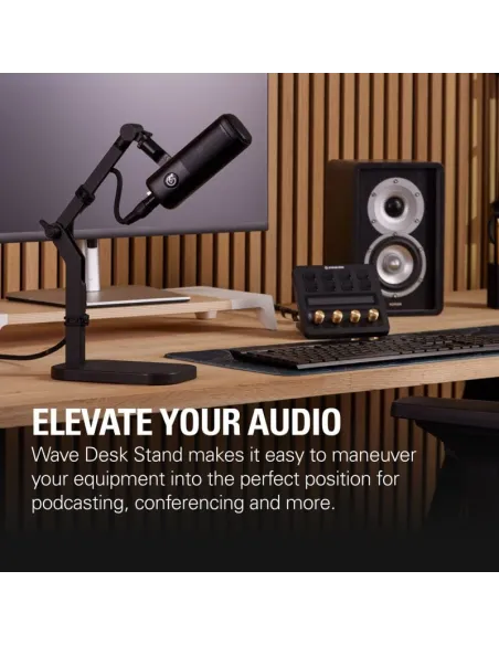 Elgato Wave Desk Stand: soporte sobremesa base lastrada