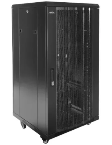 Monolyth SH6022 Armario Rack de Suelo 19" 22U 600 x 1000 (Puerta perforada , Sin accesorios)