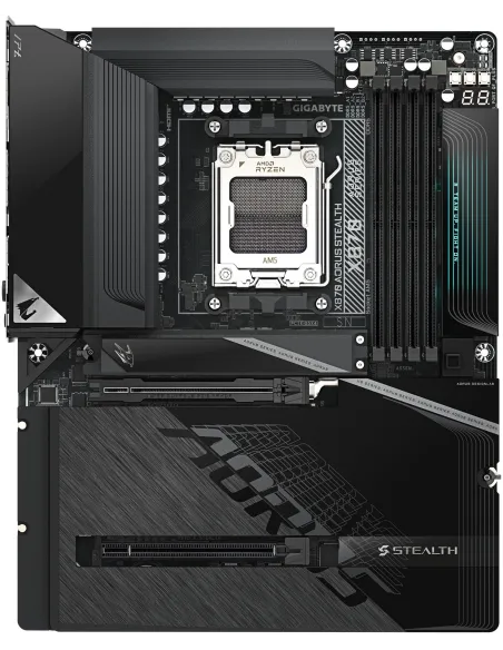 Socket AM5 Gigabyte X870 AORUS STEALTH X870 con WiFi 7