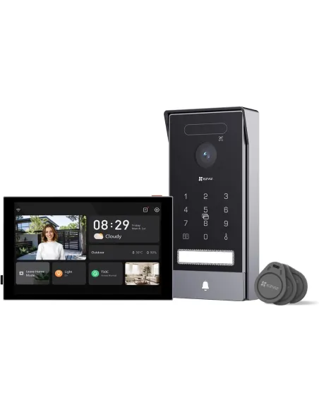 EZVIZ HP7 Pro Videoportero 4K con Reconocimiento de Palma