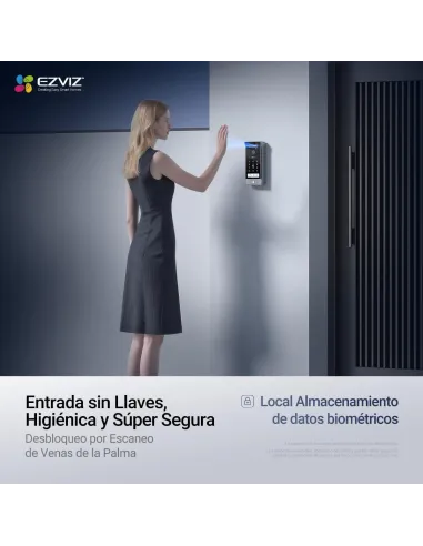 Videoportero EZVIZ HP7 Pro 4K con monitor táctil 8"