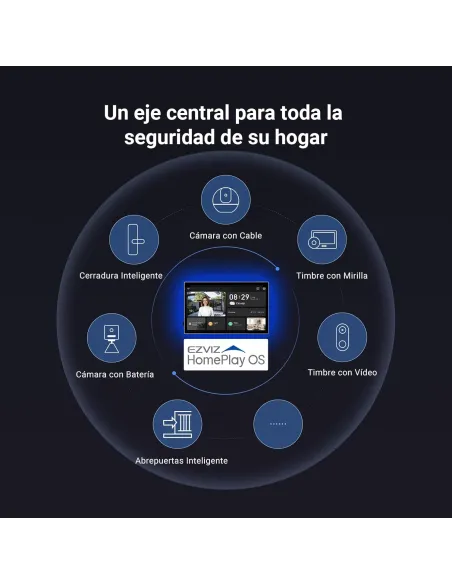 Videoportero EZVIZ HP7 Pro 4K con monitor táctil 8"