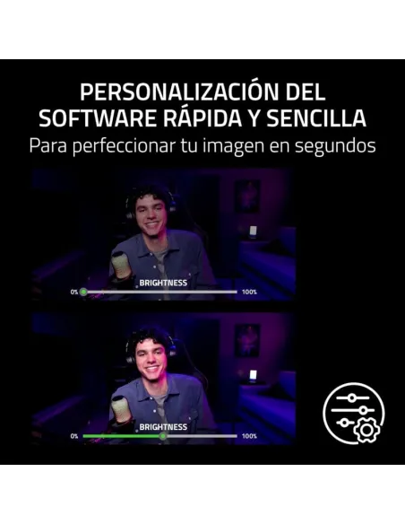 Razer Kiyo V2 X Blanca: Cámara Web 2K 60 FPS para streaming