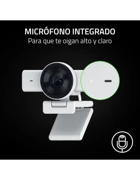 Razer Kiyo V2 X Blanca: Cámara Web 2K 60 FPS para streaming