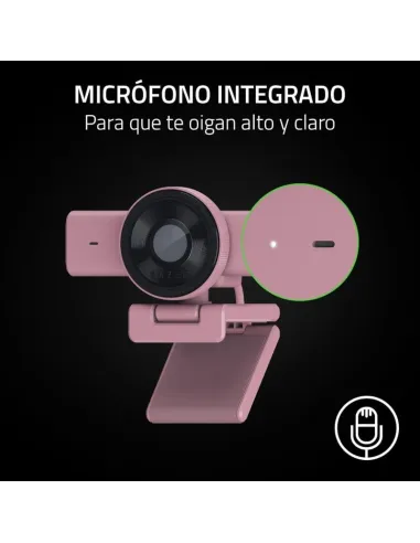 Razer Kiyo V2 X Rosa: Cámara Web 2K 60 FPS para streaming