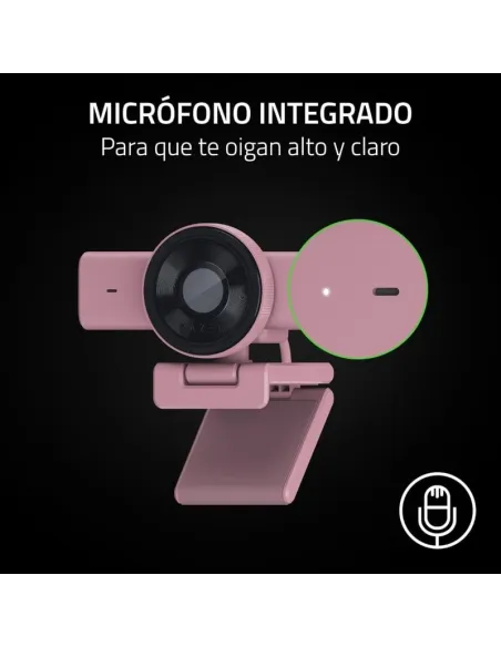 Razer Kiyo V2 X Rosa: Cámara Web 2K 60 FPS para streaming