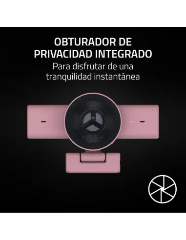 Razer Kiyo V2 X Rosa: Cámara Web 2K 60 FPS para streaming