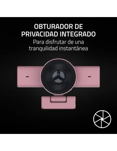 Razer Kiyo V2 X Rosa: Cámara Web 2K 60 FPS para streaming