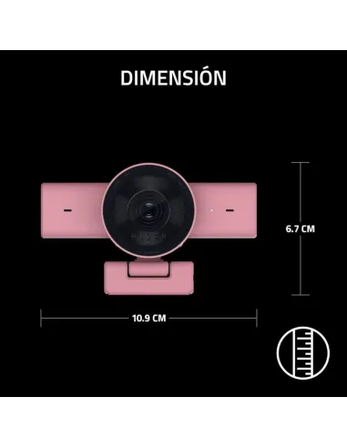 Razer Kiyo V2 X Rosa: Cámara Web 2K 60 FPS para streaming