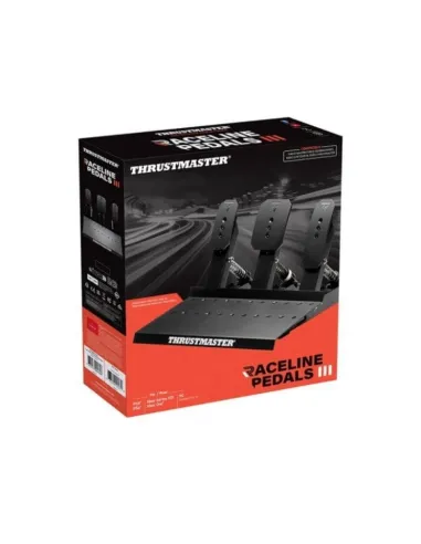 Thrustmaster Raceline Pedals III pedalera metálica 3 pedales