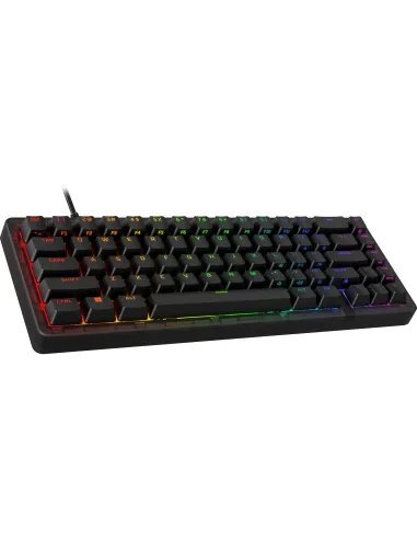 HyperX Origins 2 65 Teclado Mecánico Compacto RGB 8000 Hz switches lineales HyperX